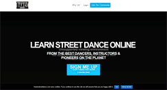 Desktop Screenshot of howtostreetdance.com
